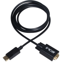 INCA IDPV-01 DİSPLAYPORT TO VGA KABLO ALTIN UÇLU BLİSTER 1,8MT